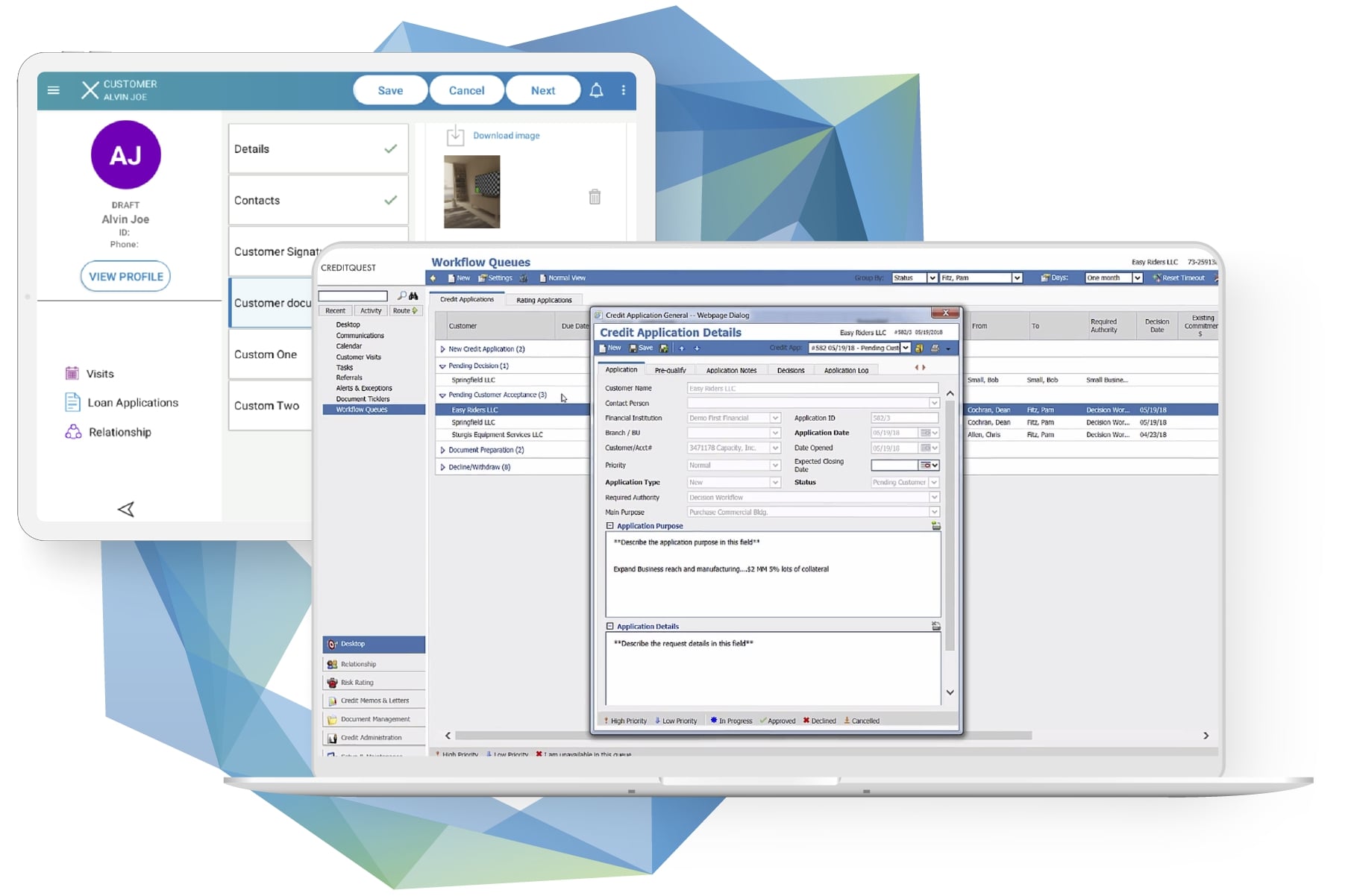 CreditQuest_Loan Origination-Screen1 CreditQuest_Loan Origination-Screen1